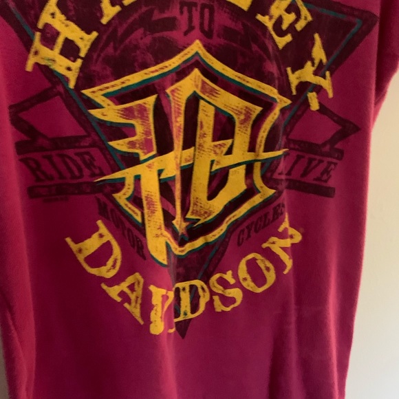 Pink Harley Davidson tee - Picture 2 of 3